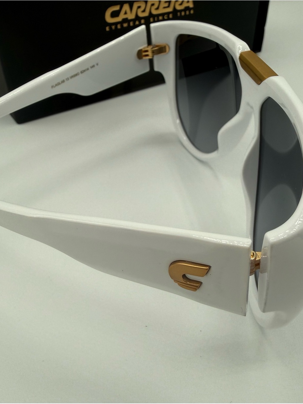 Carrera White & Gold Sunglasses - Carrera Brand - Picture 4 of 6